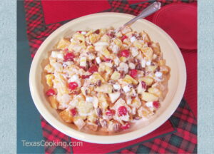 Ambrosia in a serving bowl