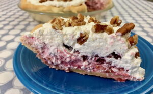 Slice of Ambrosia Pie