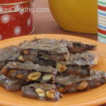 Almond Toffee with Chocolate Topping