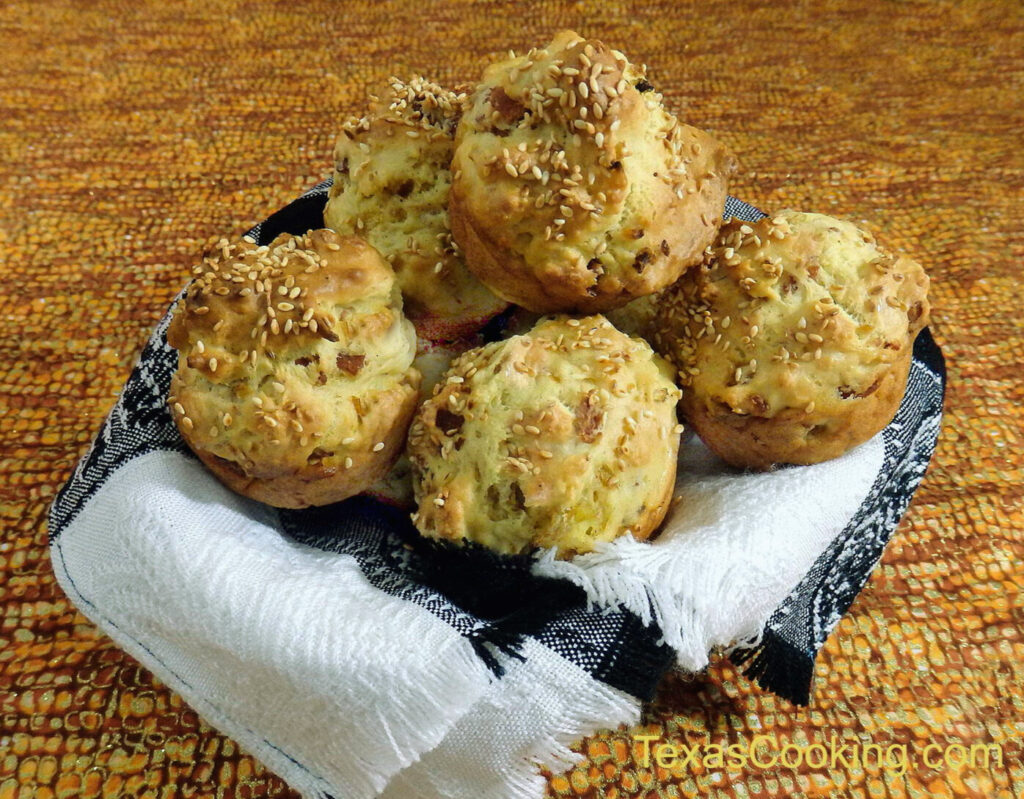 Bacon and Onion Muffins