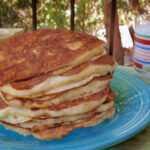 Banana Pancakes with Maple Butter