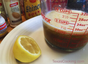 Beer Marinade for Beef