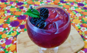 Blackberry Mint Julep non-alcoholic