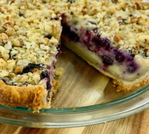 Blueberry Cream Pie