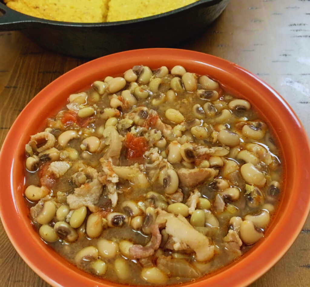 Spicy Black Eyed Peas