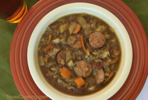 Cabbage Kielbasa Soup