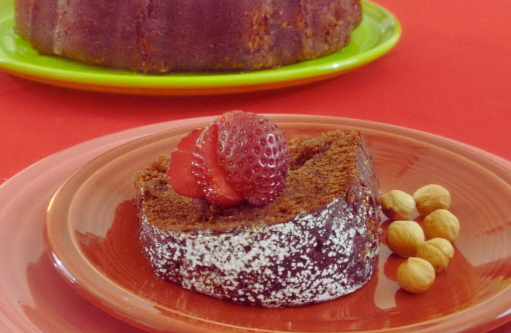 Chocolate Hazelnut Pound Cake