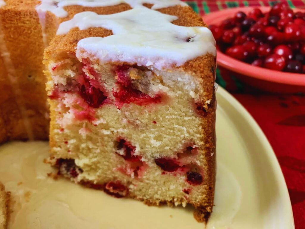 Cranberry Orange Pound Cake