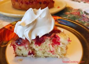 Cranberry Upside-Down Cake