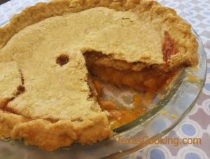 Fresh Peach Pie recipe