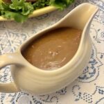 Giblet Gravy in the gravy boat