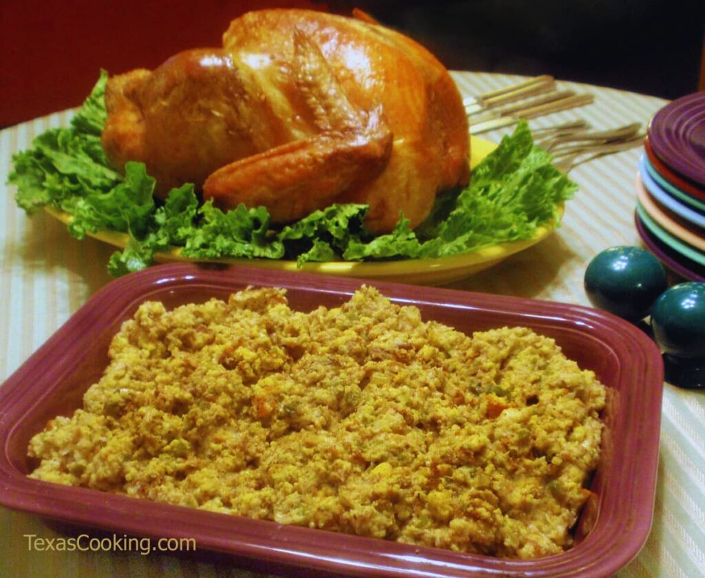 Turkey and Cornbread Dressing