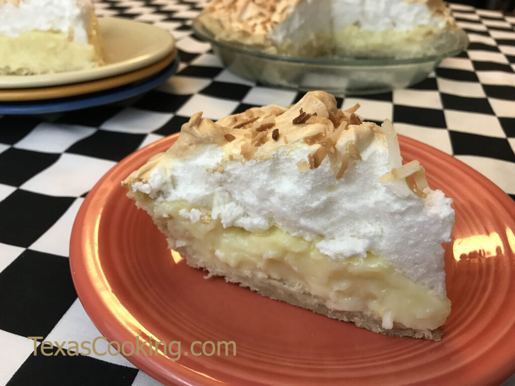 Coconut Meringue Pie