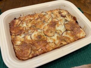 Asiago and DIll Potato Casserole recipe