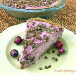 No-Bake Cranberry Cheesecake Pie