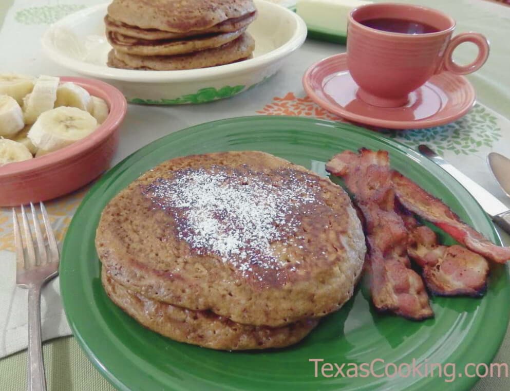 Gingerbread Pancakes from Magnolia Cafe in Austin