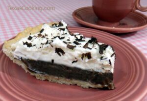 Luby's Chocolate Icebox Pie