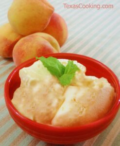 Peach Ice Cream