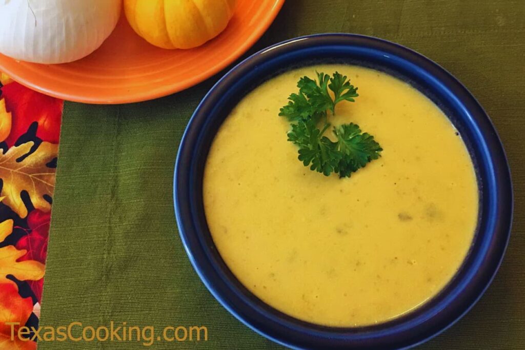 Creamy Pumpkin Vegetable Soup