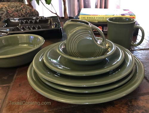 Sage Fiestaware