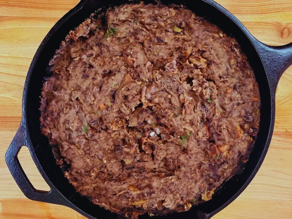 Refried Black Beans