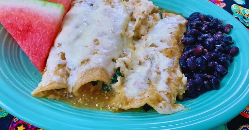 Spinach Enchiladas