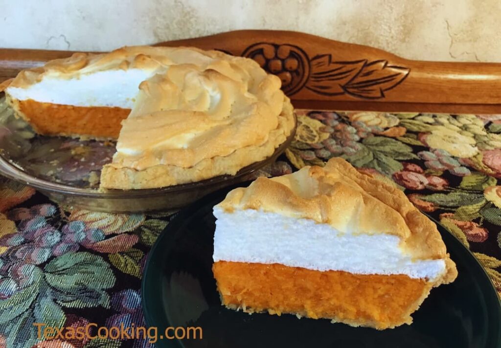 Sweet Potato Meringue Pie