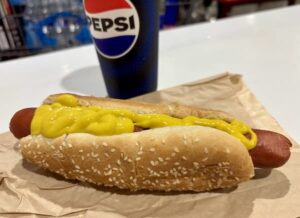 Hot Dog and Pepsi