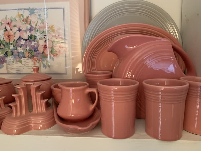 Rose Fiestaware