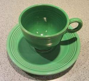 Vintage Fiestaware Cup and Saucer
