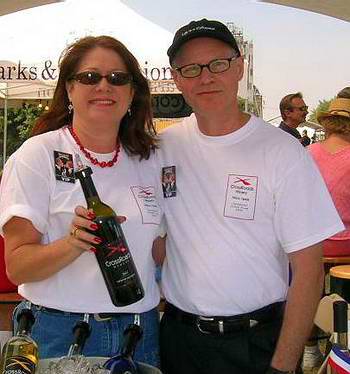 Crossroads Winery's John and Monica Otis