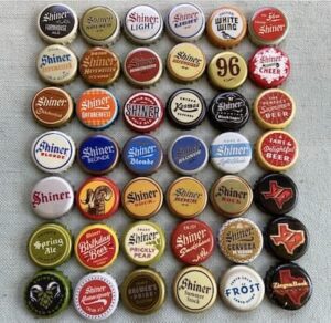 Shiner Beer Bottle Caps collectibles