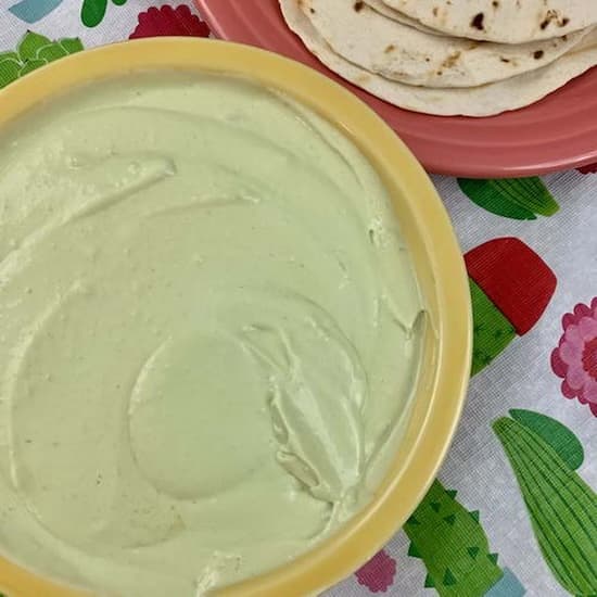 Avocado Sour Cream Recipe